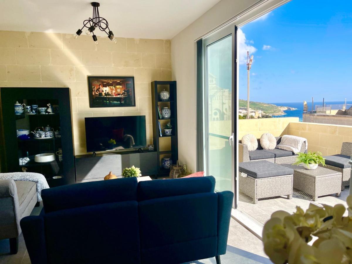 Ta Phyllis - Apartments & Villas With Sunset & Sea Views Għajnsielem Kültér fotó